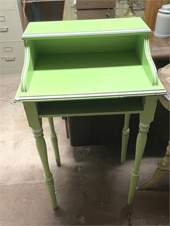 Wood Painted Clerk Table