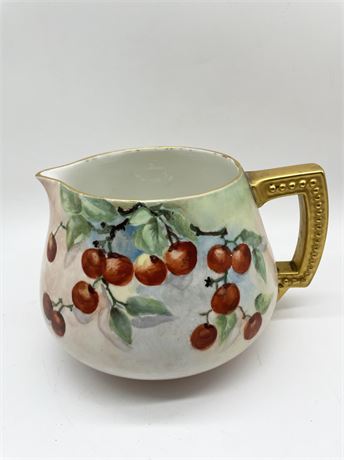 1920s French Limoges Pitcher