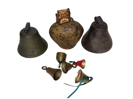 Antique/Vintage Metal Bells