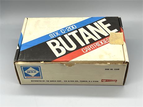 Box of Butane Cartridges - Lot #2