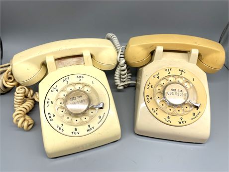 Old Fashioned Telephones