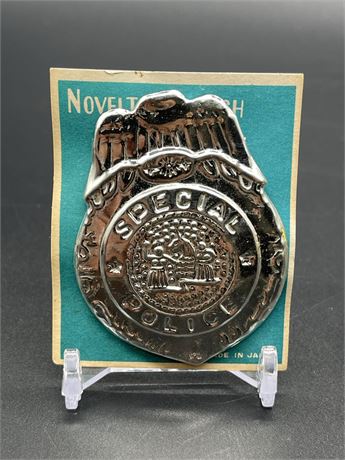 "Special Police" Novelty Tin Badge