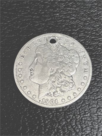 1901 Morgan Silver Dollar