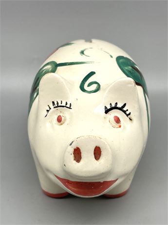 Vintage Pearl Piggy Bank
