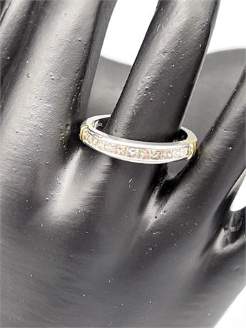 Platinum & Gold Diamond Ring
