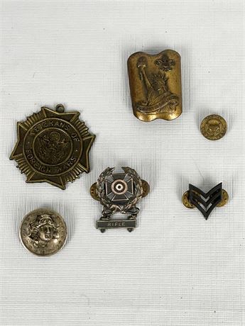 Assorted Medals and Pins