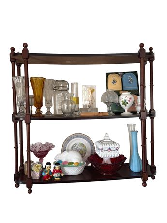 Shelf w/ Knick Knacks