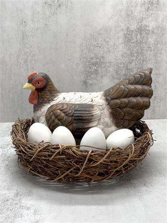 Ceramic Chicken Decoration
