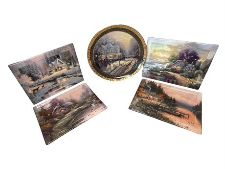 Thomas Kinkade Plates