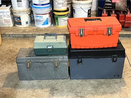 Tool and Tackle Boxes