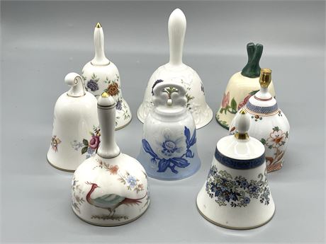 Porcelain Bells Lot 3