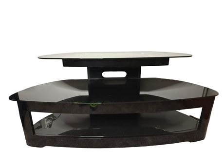 3-Tier Metal TV Entertainment Stand