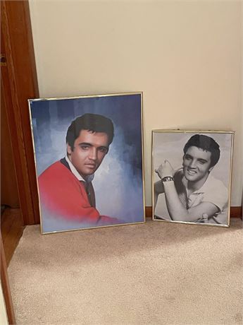 Two (2) Elvis Posters