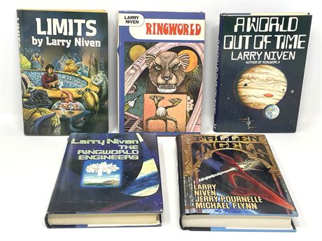 Larry Niven Books Lot 2