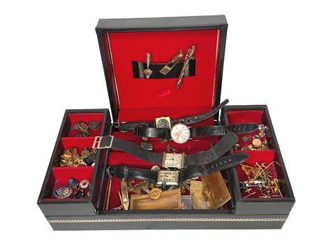 Men's Vintage Jewerly Box
