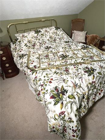 Queen Brass Bed