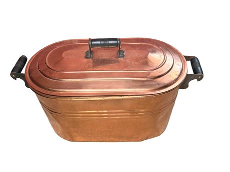 Antique Copper Boiler