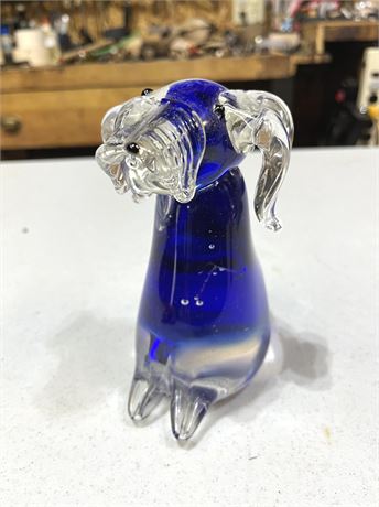 Art Glass Dog