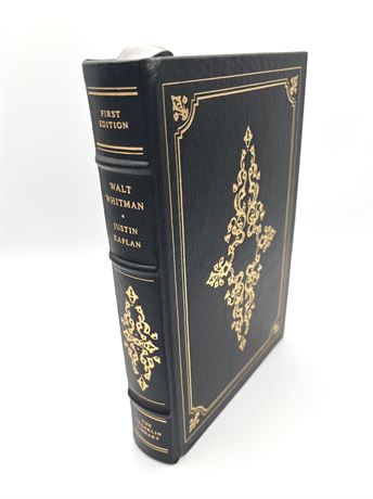 WALT WHITMAN, Justin Kaplan, First Edition