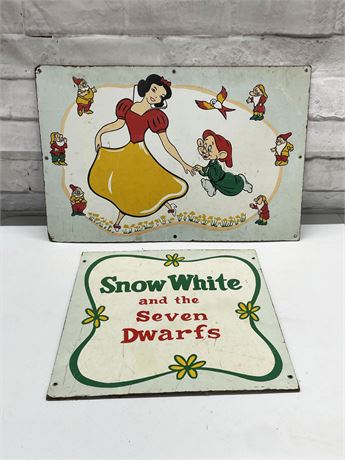Snow White and the Seven Dwarfs Panels - Lot 2