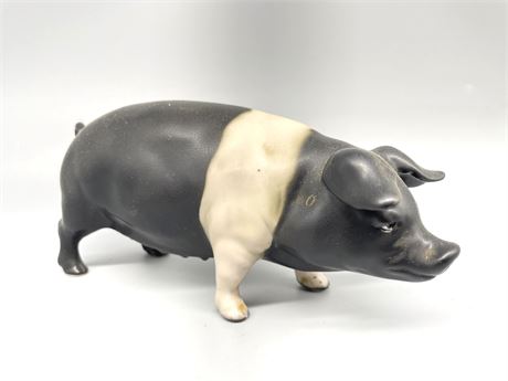 Ceramic Hand Painted Pig