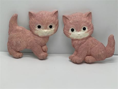 Chalkware Cats