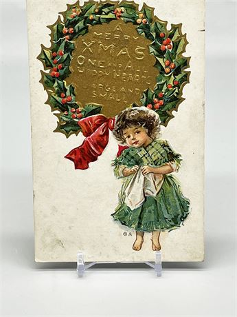 Antique Christmas Postcard Lot 4