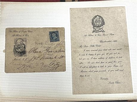 c. 1896 Letter to Santa