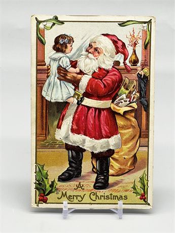Antique Christmas Postcard Lot 11
