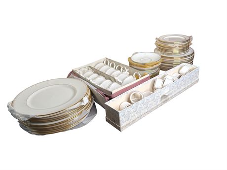 Lenox Federal Gold China Full Set