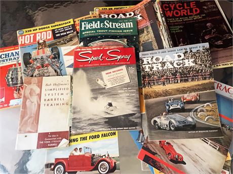 Vintage Hot Rod Magazines Lot 1