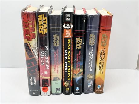 Star Wars Hardback Books Lot 2