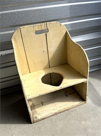 Wood Potty Chair