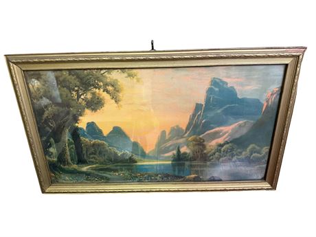 Robert Atkinson Fox Framed Lithograph Print
