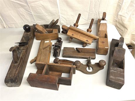 Antique Plane and Tool Lot