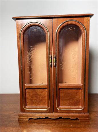 Wood Jewelry Cabinet