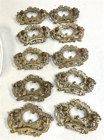 Victorian Brass Drawer Pulls