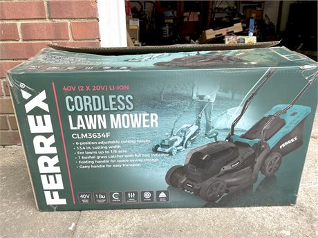 FERREX 40v Cordless Lawn Mower