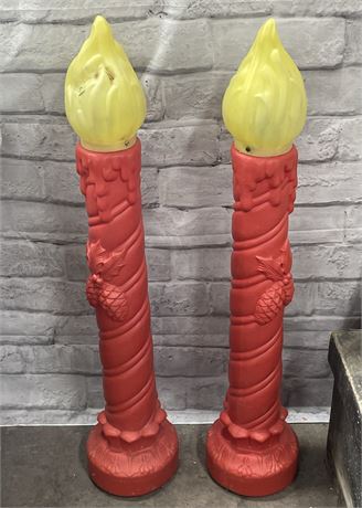 Large Candle Blow Molds