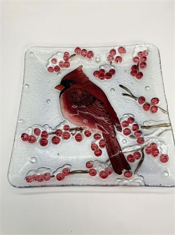 Cardinal Glass Serving Platter
