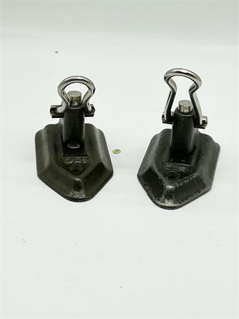 Pair of Cast Hole Punches