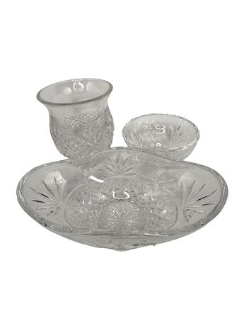Waterford Crystal and Clear Cut Glass