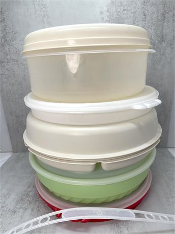 Large Vintage Tuppeware Containers