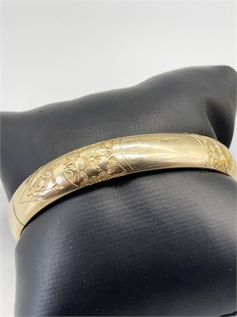 Gold Filled Bangle Bracelet