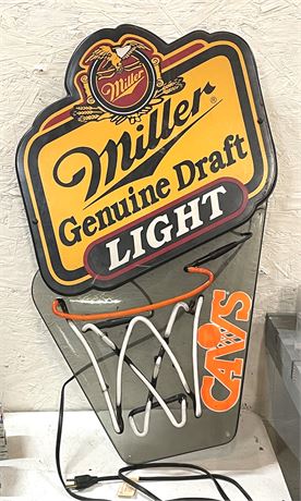 CAVs Miller Light Sign