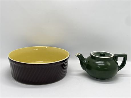 Bowl and TeaPot