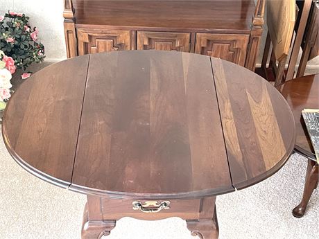 Double Drop Leaf Side Table