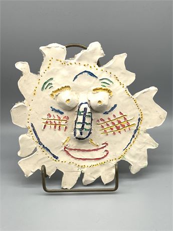 Ceramic Decorative Sun Face