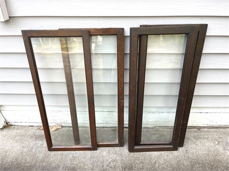 Antique Barrister Bookcase Doors