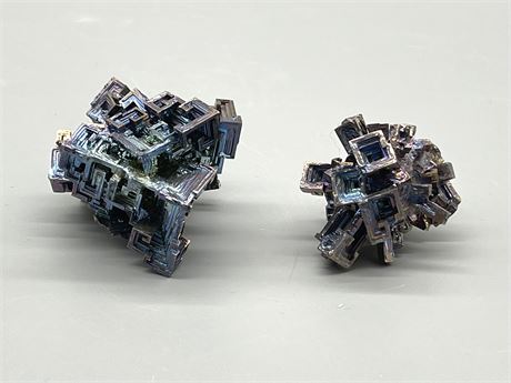 Blue Bismuth Crystal